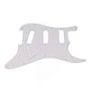 Protector de Guitarra de PVC 11 Agujeros de Montaje Placa Resistente a Rayones Reemplazo de Placa Protectora SSS para Estilo Strat ST