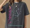 Retro Alien Graphic T-Shirt, 70s Movie Memorabilia, Neon Xenomorph Alien Po