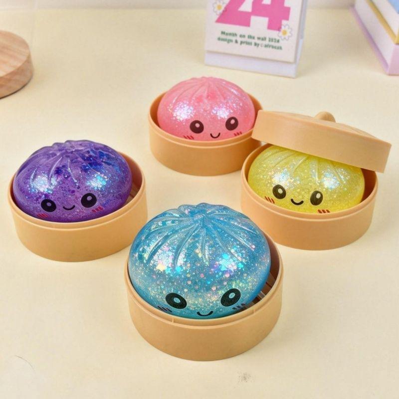 Soft Squishy Rubber Anti-Stress Prank Toy - Portable Decompression and Anxiety Relief