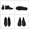 Black L Size Sneakers Business Shoes Waterproof [Spingle] SP-6603 (26.5cm) Men's Gore-Tex