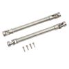1 Pair 140mm Drive Shaft Adjustable Stainless Steel RC Crawler CVD Shaft for Traxxas 1 10 RC Car