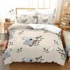 Cartoon Koala Duvet Cover Microfiber Cute Animal Print Queen King Size for Boys Girls Kids Room Decor
