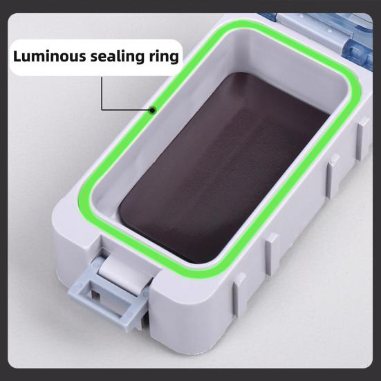 Bait Lure Organizer Mini Fishing Accessories Storage Box Waterproof Compact Portable Hook Container Lure Storage Case