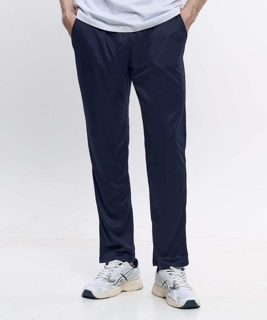 EZBUY Basic Item Men'S Plain Elastic Track Pants 3 Colors (Type B)