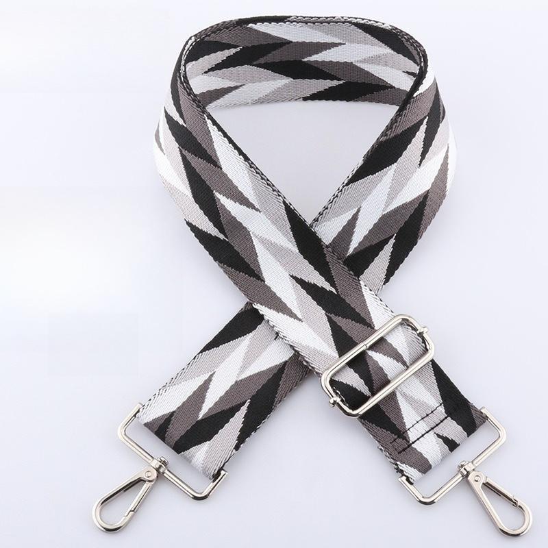 New Bag Accessories Women's Bag Single Shoulder Oblique Span Adjustable Replacement Long Shoulder Strap Color Diamond Bag Strap