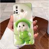 Coque de téléphone pour Vivo iQOO Neo 3 Housse Transparente Mignonne Lapin d'Amour Drôle TPU Silicone Souple Coque pour Vivo iQOO Neo 5 Lite 5G Neo3