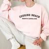 Cousins Beach North Carolina Crewneck Sweatshirt Summer I Turned Pretty Shirt Women Long Sleeve Sweatshirts Casual Hoodie Tops