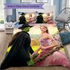 Wicked Witch and Princess Pattern Bedding,Quilt Set Quilt Cover Pillowcase Home Birthday Gift (1*duvet Cover+2*pillowcase,without core)XSJT0917090
