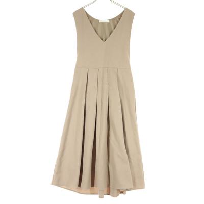 Archives Robe longue sans manches beige Femmes Occasion