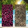 Y2K Leopard Towel Beach Towel Travel Lightweight Skin Friendly For Pool Beach Camping Cruise Summer