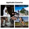 1 Pair Sports Workout Gloves For Men Women Non-slip Wear-resistant Motorcycle Fingerless Gloves For