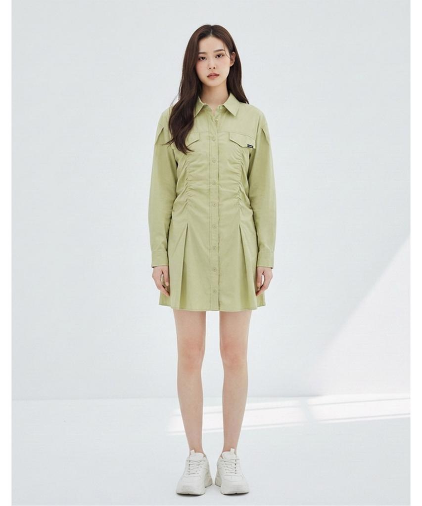VANAKE Shirred Collar Dress_Vb34Opud04Z