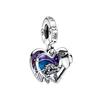 Best-selling 925 Silver Disney Series Pendant Charm Bead, Suitable for Original DlY Bracelet! Ladies' Birthday Fashion