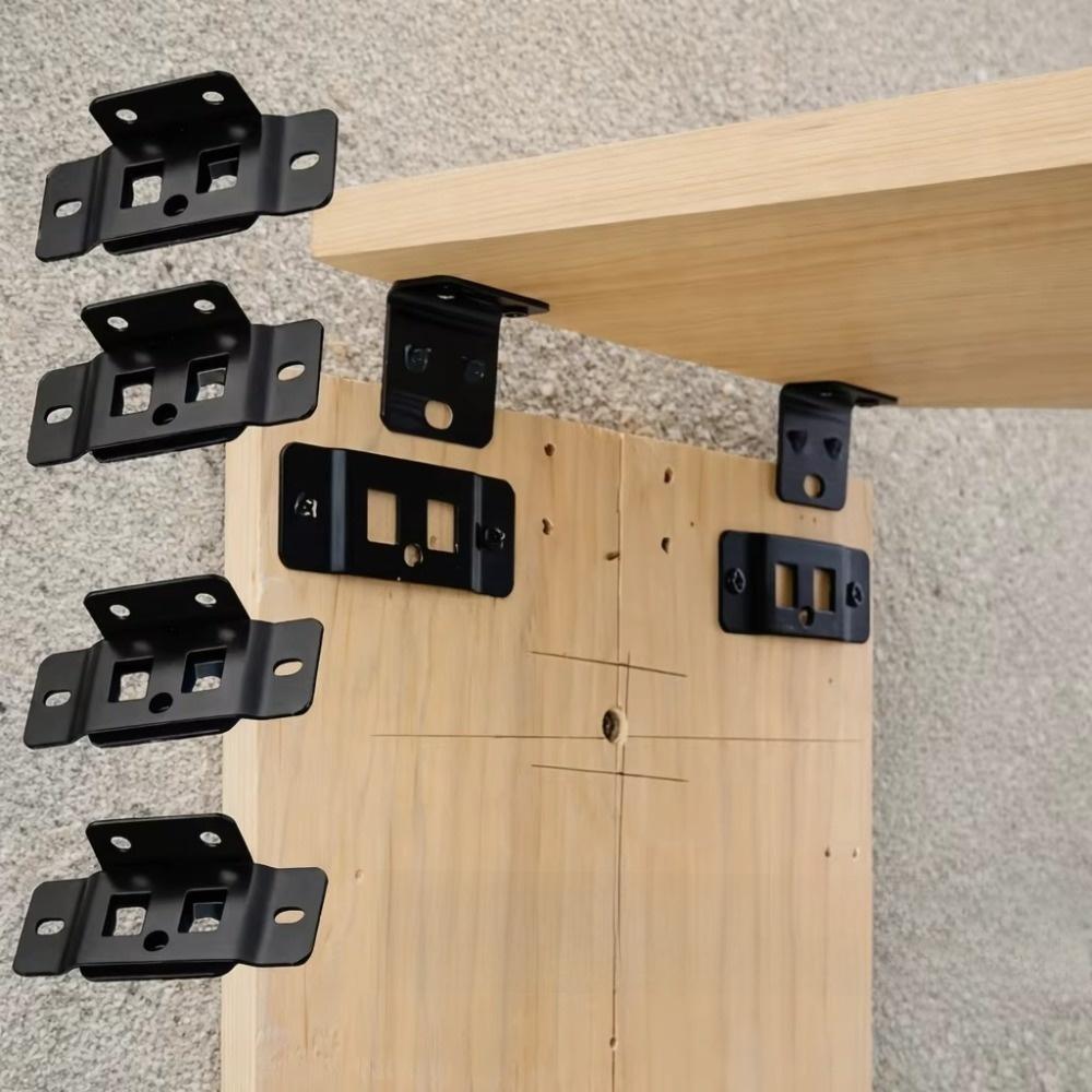 4 Stück Metallschrank-Eckcode 90 Grad Zwei-in-Eins-Einsatz Hardware-Zubehör