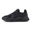 Puma RS-2K Core Unisex Mesh-Gewebe Synthetikleder Minimalistisch Einfarbige Mittelhohe Lifestyle-Schuhe Schwarz 375367-02
