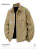 2025 New Men’s Trendy Loose-Fit Long Sleeve Shirt Jacket for Spring and Autumn