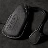 Keycase For Vw Volkswagen Gti R Mk8 Golf 8 Id.3 Id.4 Id.6 Keyless Protector Leather Car Key Case Cover Shell Car Accessories