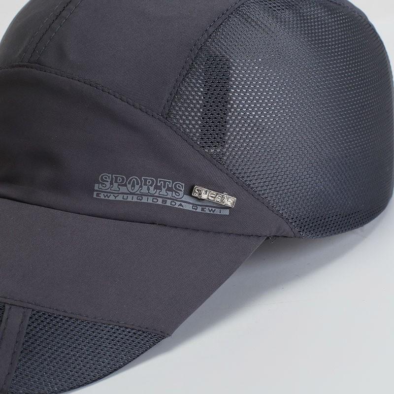 Fashion Summer Outdoor Baseball Hat for Men Women Running Visor Cap New Fishing Cool Quick Dry Mesh Cap KTB