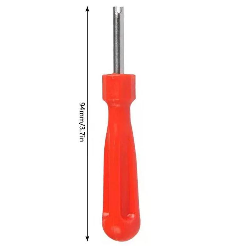 Lot de 10 ou 10 clés à molette pour démontage de valve de pneu, outil de réparation de pneu, tournevis pour voiture, vélo, voiture