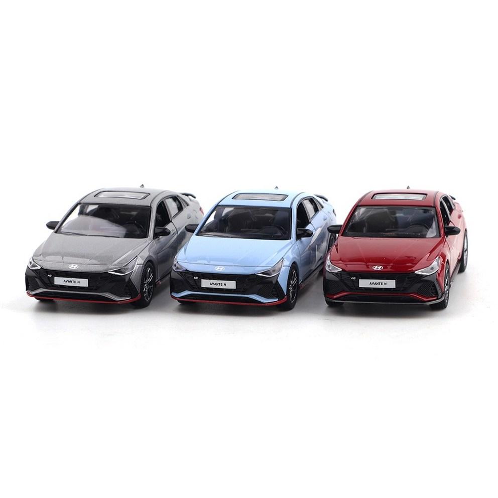 Hyundai Elantra N Druckgussmodellauto - Serie 2, Rot