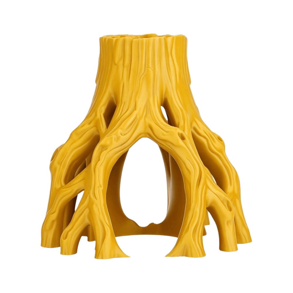 3D Printed Tree Stump Fish Tank Decoration Multi-Hole Irregular Aquarium Landscaping Plastic Shrimp Shelters Breeding Habitat