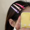 5Pcs Colorful Metal Hair Clips, Professional Salon Hairpin for Styling Sectioning & Hair Root Fluffy Tool, Hair Accessories