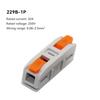 10PCS Quick Electrical Wire Connectors Universal Compact Splicing Terminal Blocks Push-in Home Cable Connectors