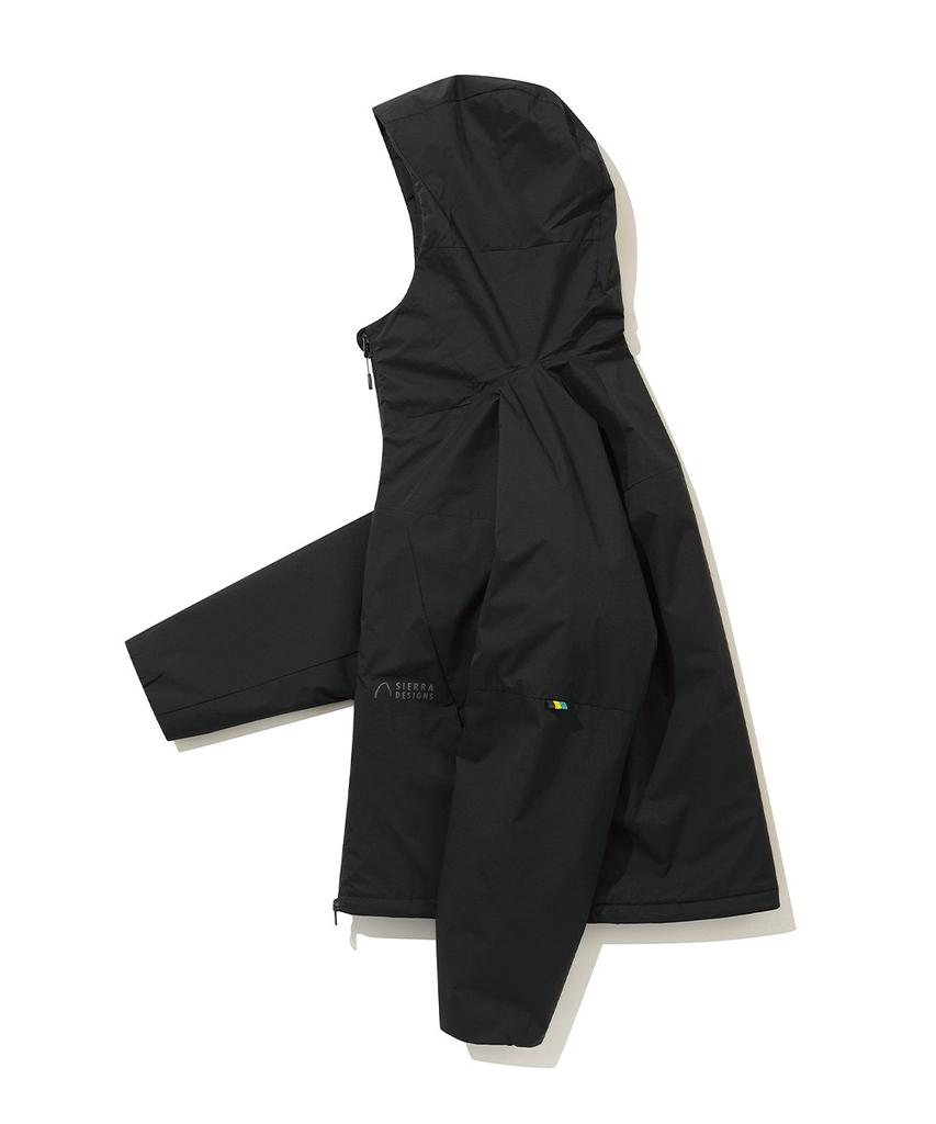 SIERRA DESIGNS W) Grandmothership Lightweight Insulation Hooded Jacket Black