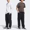 adidas Originals Knitted Sweatpants Unisex Black Moderate Cuffed Pants IJ6321