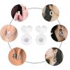 Heavy Earrings Silicone Ear Back Stoppers Supportive Earring Lifters Caps Jewelry Making Stud Earrings Plug Stopper