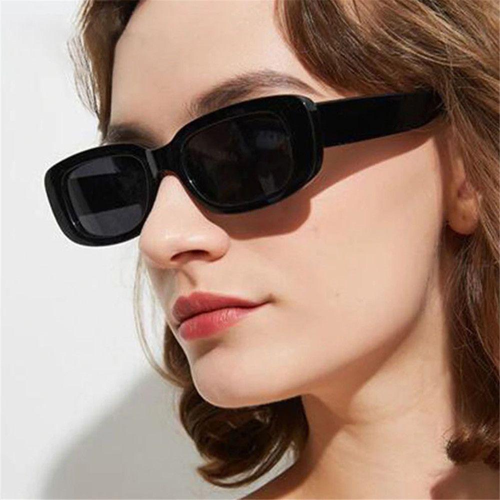 Fashion Small Rectangle Square Frame Eyeglasses Women Sunglasses Eyewear Sun Glasses