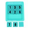 Jucării Montessori pentru Copii Puzzle Glisant Digital cu Numere Joc de Tablă Huarong Road Klotski Jucărie Cadouri pentru Copii