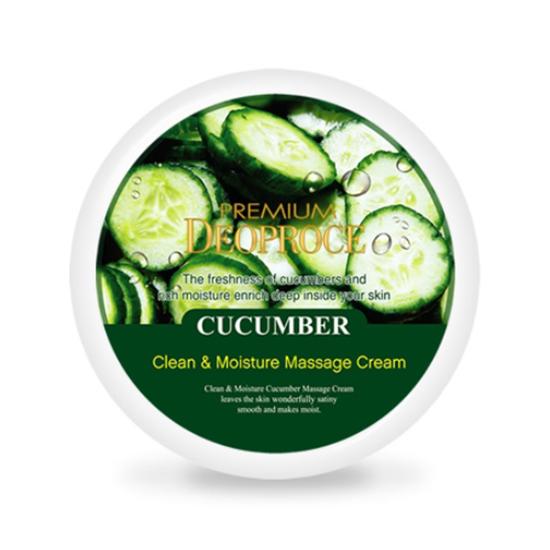 Creme de Massagem Deoproce Clean & Moisture Pepino Premium 300g