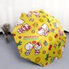 Hello Kitty  Pattern, Automatic Folding Umbrella, Portable and Foldable Design, 8 Ribs, a Christmas or Birthday Gift.