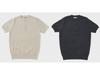 2023 Trendy Heren Poloshirt met Korte Mouwen in Effen Kleur