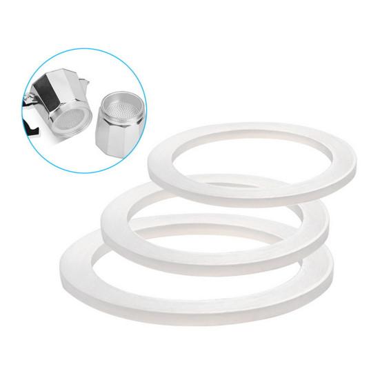 2Pcs Silicone Sealing Ring Replacement Coffee Accessories Spacer Moka Pot
