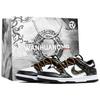 Dunk Wan Hua Nong, Black Friday Scale, Shopping Bag Abrasion Resistant Low Top Skateboard Shoes Men's Black White DD1391-100(Team113-S-BOX)