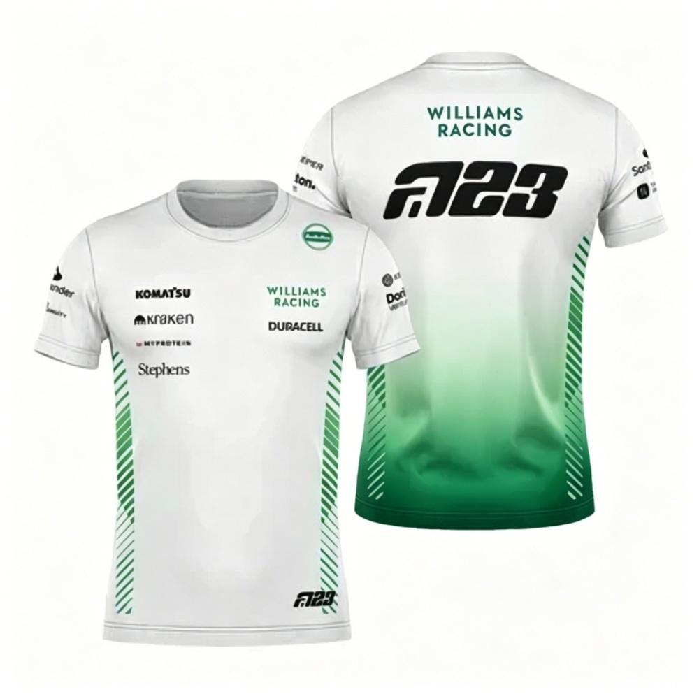 F1 Fan Serie 3D Geprint T-shirt Heren Casual Sport Rond Hals Top Zomer Buiten Hardlopen Fitness Korte Mouwen Kleding
