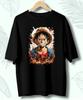 One Piece Anime Unisexs Tshirt Roronoa Zoro Print Cosplay Youth Oversize Cotton Short Sleeve Top Casual Fashion Clothes Tee Y2k
