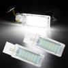 Auto LED Bianco di Cortesia Porta Tronco Vano Piedi Vano Portaoggetti Luce 2x Per VW Caddy Golf Eos Passat SciroccoTouareg Sharan Skoda