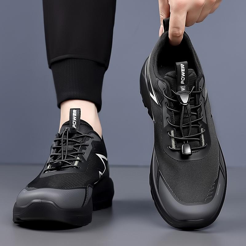 2025 Men's Mesh Lace-Up Running Shoes Lightweight Walking Sneakers Breathable Casual Sports Shoes for Men Luxury Brand Men Flats