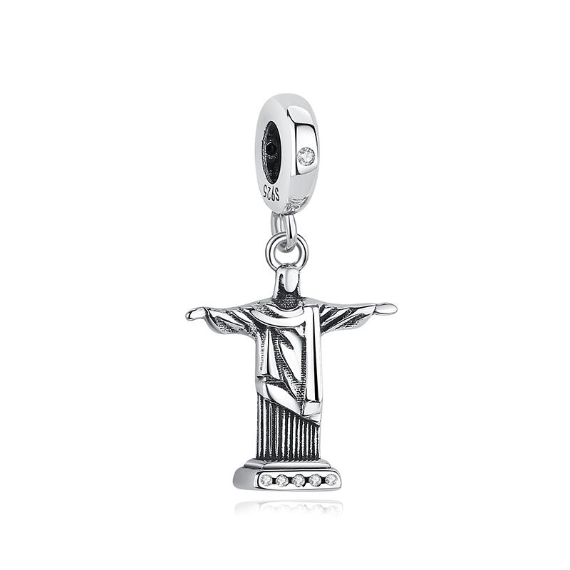 Original Copper Charms Camera Suitcase London Bus Love Beads Fit Brand Bracelets Necklaces Jewelry For Women