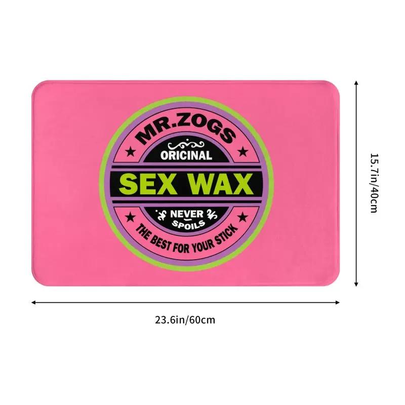 Mr Zogs Surfing Sex Wax Haustür Boden Eingangsteppiche Innenbereich Küche Badezimmer Fußmatte Schlafzimmer Teppich