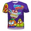 Cartoon Animation Printed Children's Clothing Top Fashionable Comfortable Short-sleeved Casual T-Shirts Boys