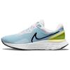 React Miler 3 White Chlorine Blue Men Sneakers Vivid-Sulfur Black DD0490-100
