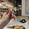 Stainless Steel Long Handle Colander Skimmer Deepen Serving Soup Spoon Kitchen Accessories Home Cutlery Round Headed Spoon