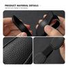 Leather Car Sun Visor Glasses Clip Card Case Decoration Accessories For KIA K5 K2 Optima Soul Spectra Niro Cadenza Sephia Carens Dmjp20