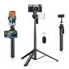 Ulanzi Smartphone Tripod In 160cm Dual Smartphone Long Camera Jidoribo Selfie Remote Control Cold Shoe Compatible with Ideal for Live Viewing MT-70