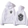 The Ordinary and Trendy Hooded Printed Sweatshirt for Autumn and Winter Is Comfortable for Both Men and Women To Wear Outdoors
