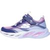 Girls S-Lights: Cosmic Glow Fashionable Comfortable Non-Slip Durable Low-Top Casual Shoes Kids Sneaker Blue Pink 303712L-NVMT